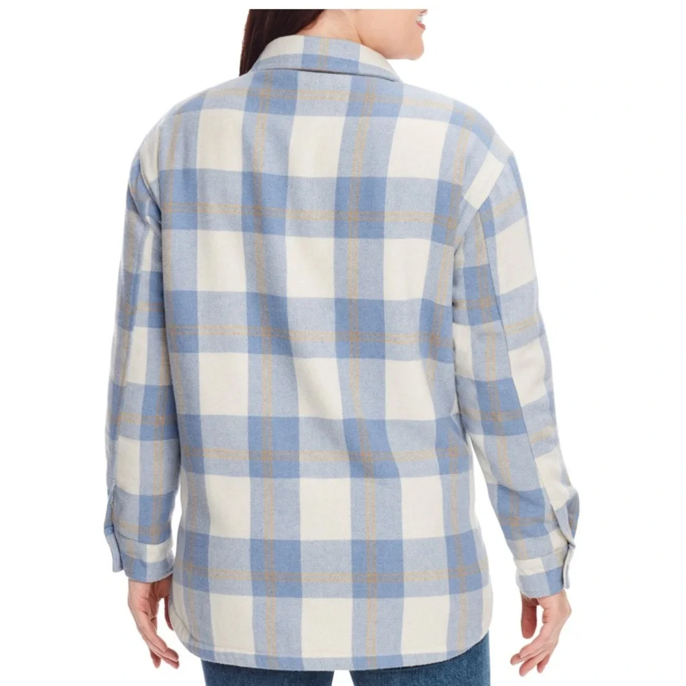 NWT! Flannel Sherpa Lined Shirt Jacket Shacket Size XXL - Picture 3 of 9